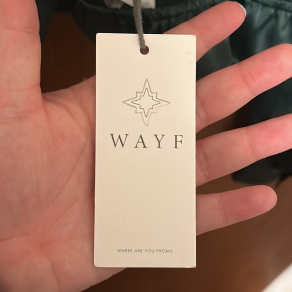 NWT WAYF Open Back Blouse - Picture 6 of 8